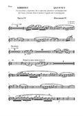 Quintet - mov. IV - parts